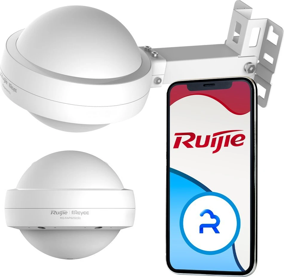 Maršrutizatorius Ruijie PRIEIGOS TAŠKAS RG-RAP6202(G) 2.4 GHz, 5 GHz 400 Mbps + 867 Mbps REYEE