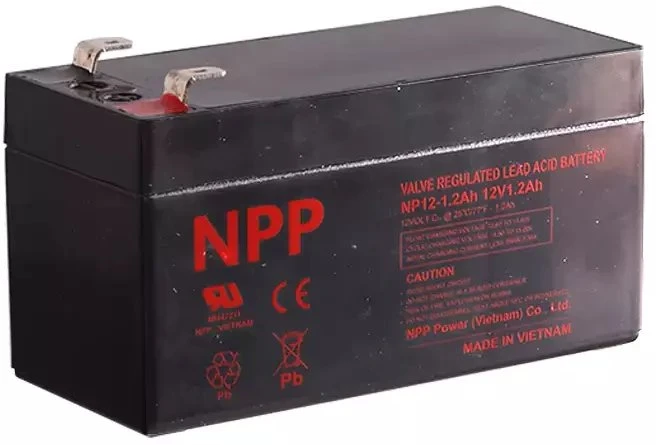 Akumuliatorius NPP, 12V 1.2 AH