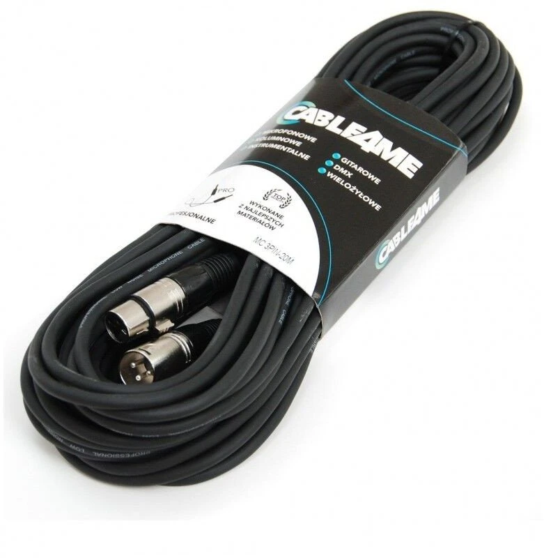 Accu Cable CABLE4ME signalo mikrofono kabelis XLR/XLR 20m
