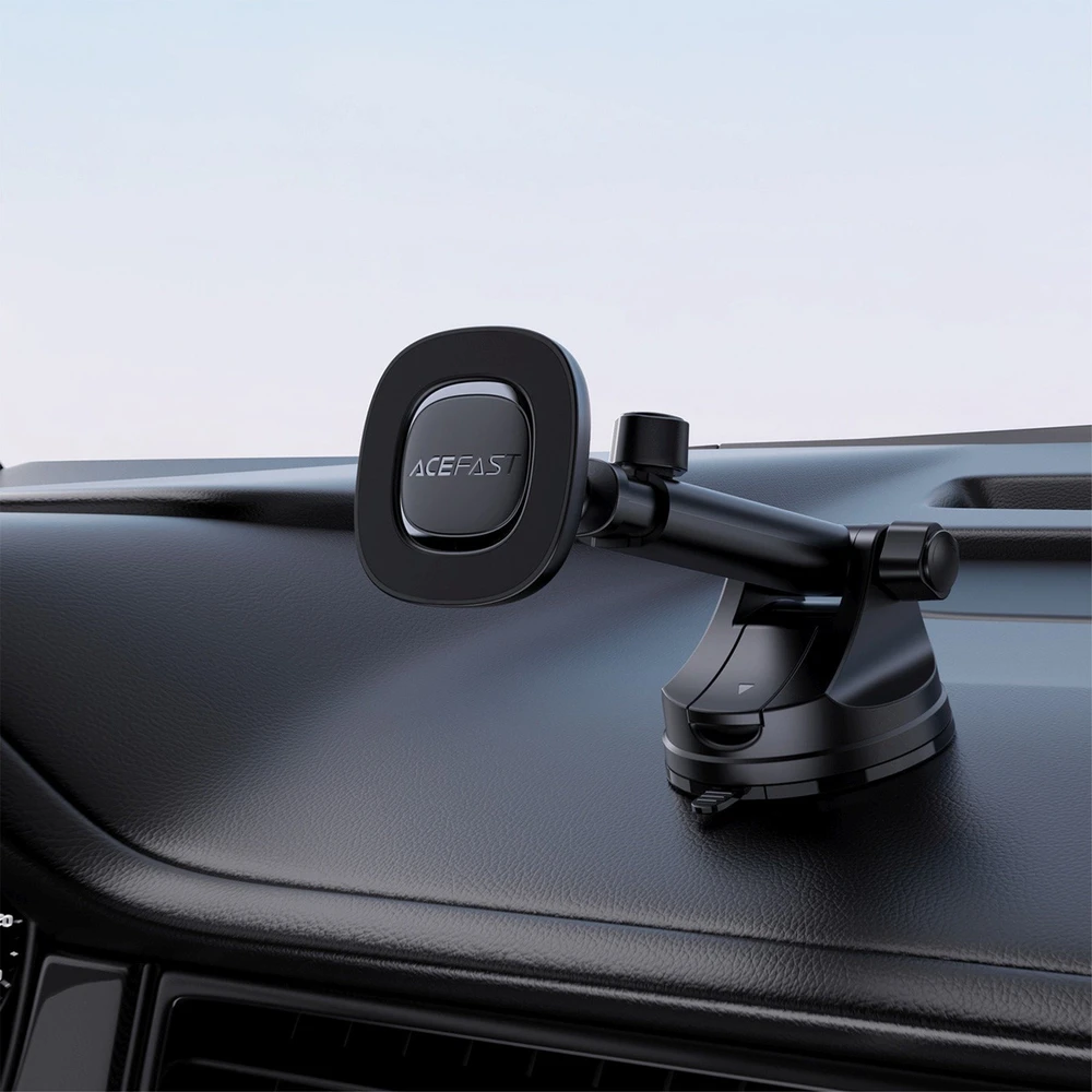 Automobilinis telefono laikiklis Acefast D45 (dashboard) juodas