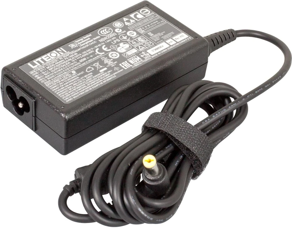 Nešiojamojo kompiuterio maitinimo adapteris Acer 65 W, 19 V (AC Adapteris (65W 19V 3P))