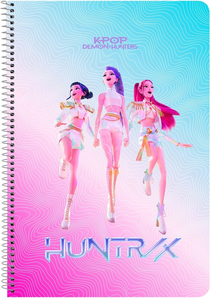 K Pop_Demon FOLIO užrašų knygelė, 80 lapų, HC K-POP DH