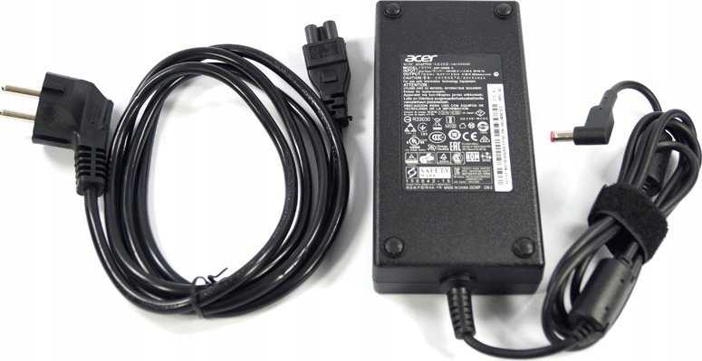 Nešiojamojo kompiuterio maitinimo adapteris Acer 180 W, 9.23 A, 19.5 V (AC Adapteris (180W 19.5V))