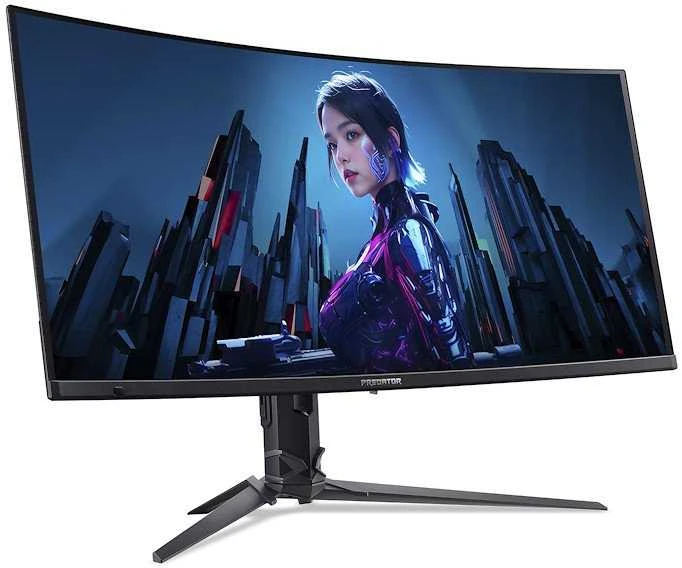Monitorius Acer Predator X34X5b - 240Hz | UWQHD | 34'' | OLED