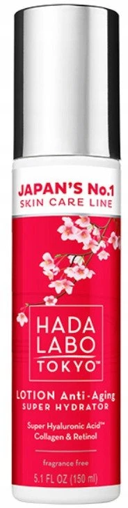 Hada Labo Tokyo Hada Labo hialurono rūgšties ir kolageno veido losjonas nuo senėjimo, 150 ml
