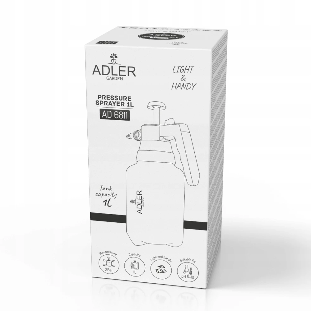 Adler AD 6811 rankinis slėginis purkštuvas | 1 litras