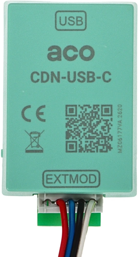 ACO CDN-USB-C programavimo USB kabelis