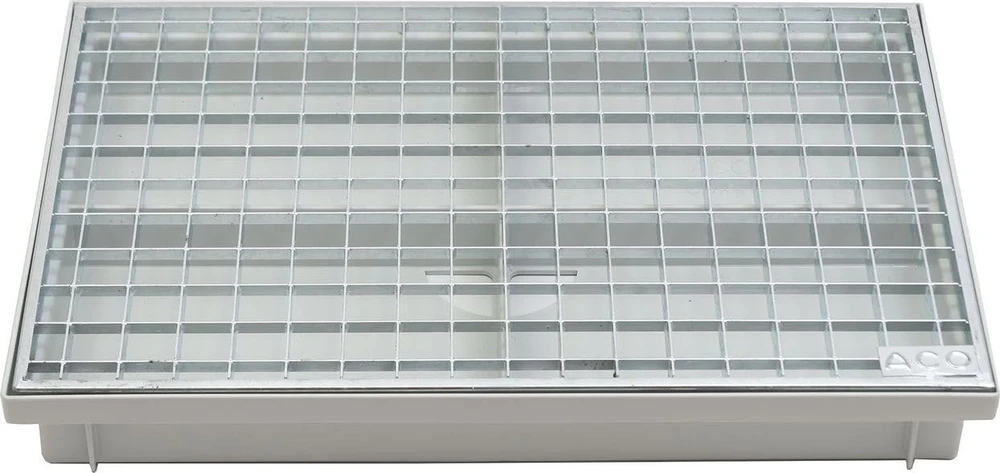 Grąžtas Cinkuotojo plieno tinklelio grotelės Aco 40x60cm batams val.
