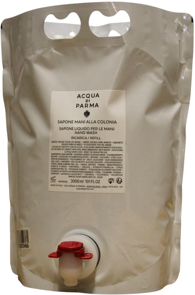 Acqua di Parma Colonia Cleaning Liquid Soap For Hands Refill, 3000 ml