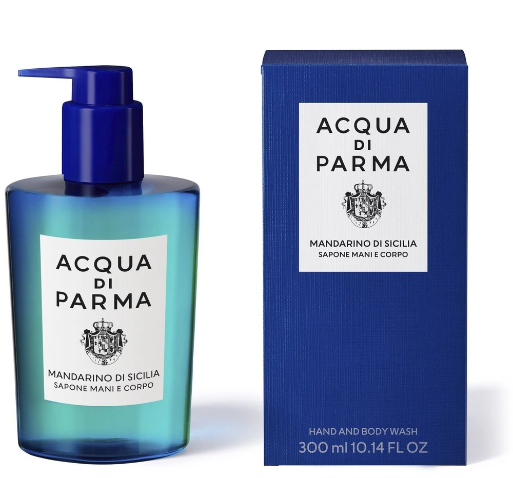 Acqua di Parma Blu Mediterraneo Mandarino di Sicilia prausiklis rankoms ir kūnui, 300 ml