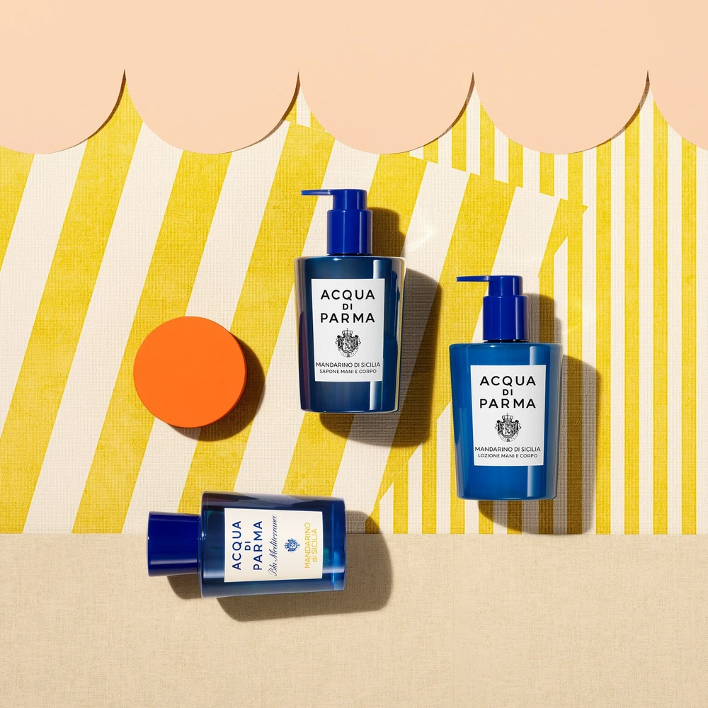 Acqua di Parma Blu Mediterraneo Mandarino di Sicilia prausiklis rankoms ir kūnui, 300 ml