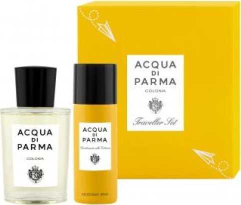 Travel Set Acqua di Parma: Colonia, Anti-Perspirant, Dezodorantas Purškiklis, For Men, 50 ml + Colonia, Eau De Cologne, For Men, 100 ml