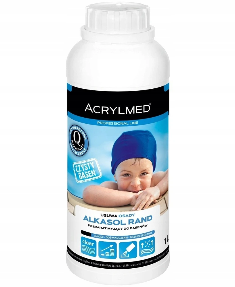 Acrylmed Akrilinis ALKASOL RAND baseinų ir aplinkinių paviršių valymo preparatas, 1kg