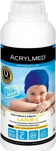 „Acrylmed LAZUR C“ rudos spalvos vandens šalinimo skaidrinimo skystis, 1 litras