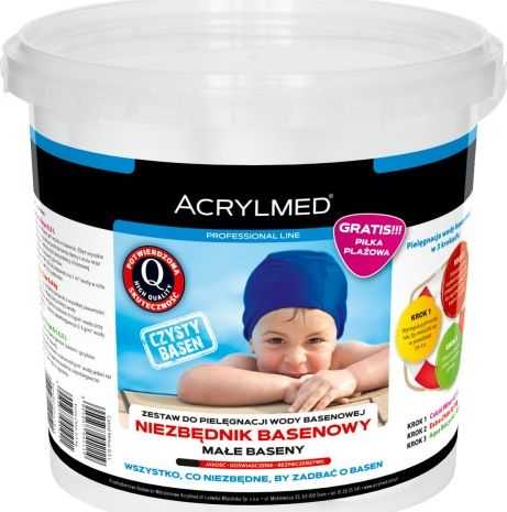 „Acrylmed Vanduo“ priežiūros rinkinys – mažas baseinas