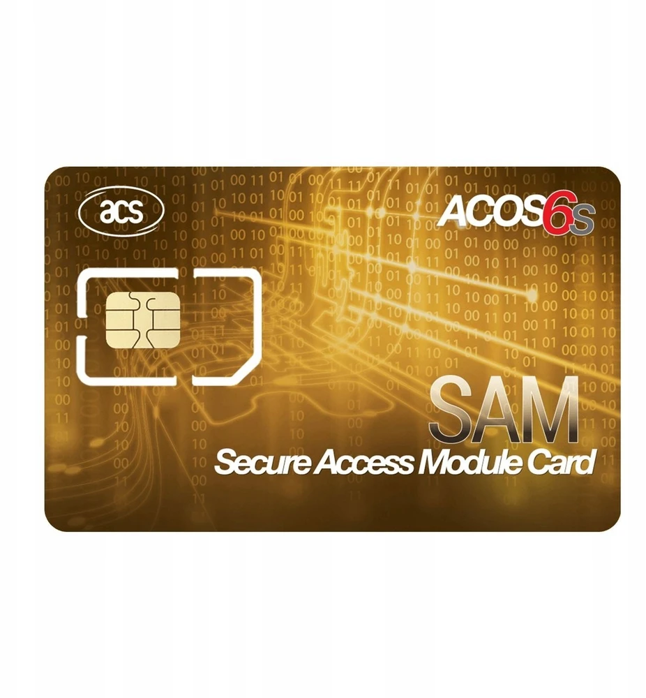 ACS Karta modułu zabezpieczeń dostępu LS24C310EAUXEN, ACOS6-SAM