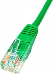 DIGITUS UTP LAN kabelis, pleistras, 2,0 m, žalias, 2xRJ45, DK-1511-020/G