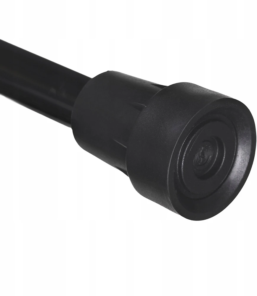 Adjustable walking stick ACTIONMED juodas