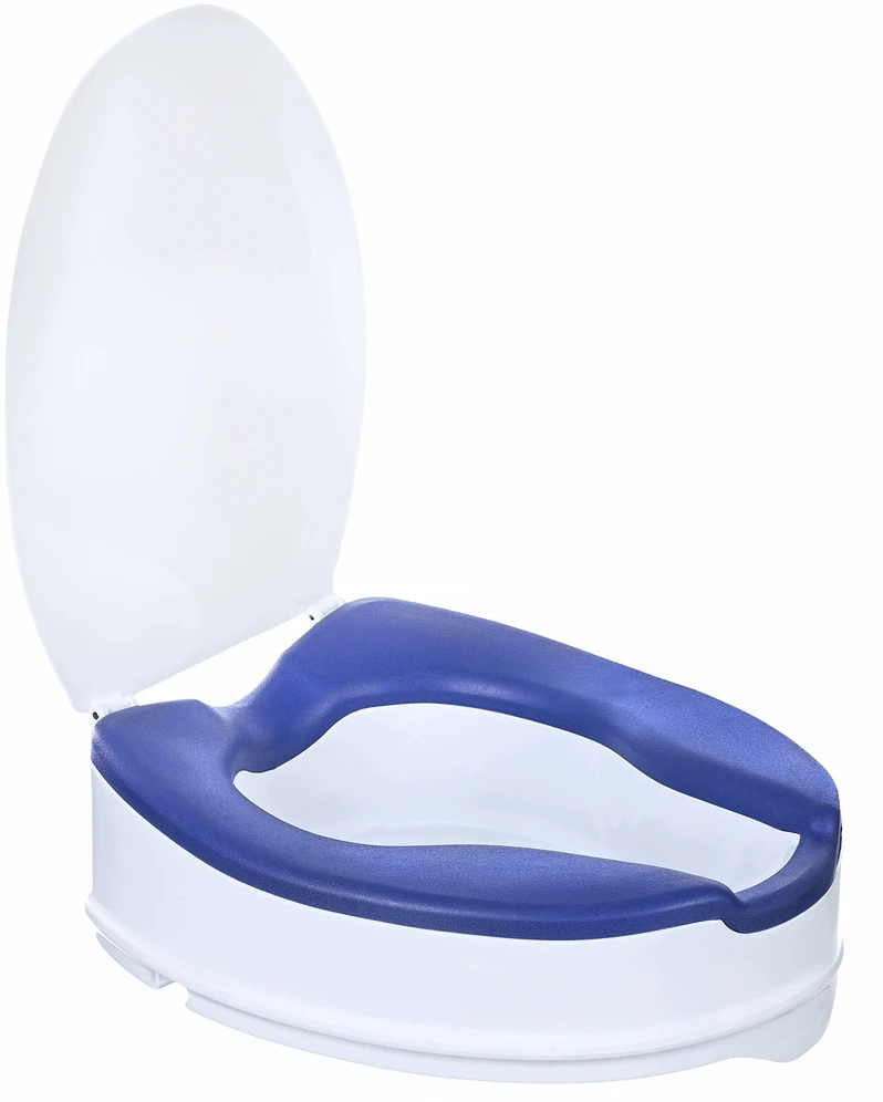 Actionmed Toilet seat with lid, 10 cm, SoftRelief NT500AM