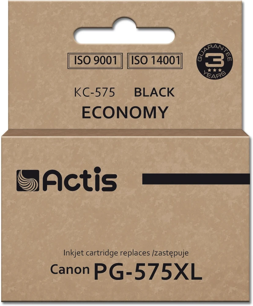 Actis KC-575 Canon spausdintuvas ink, replacement Canon PG-575XL; Supreme; 16,5 ml; juodas