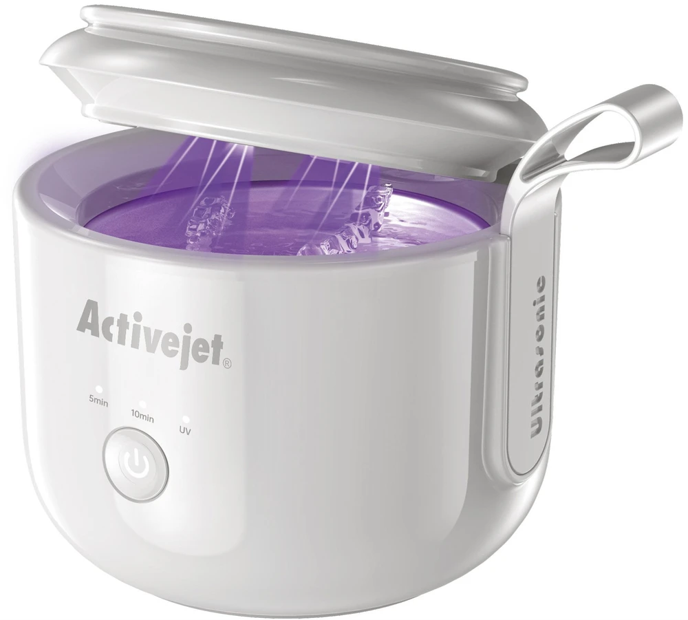 „Activejet“ USB įkraunamas UV ultragarsinis valiklis AUC-198 baltas