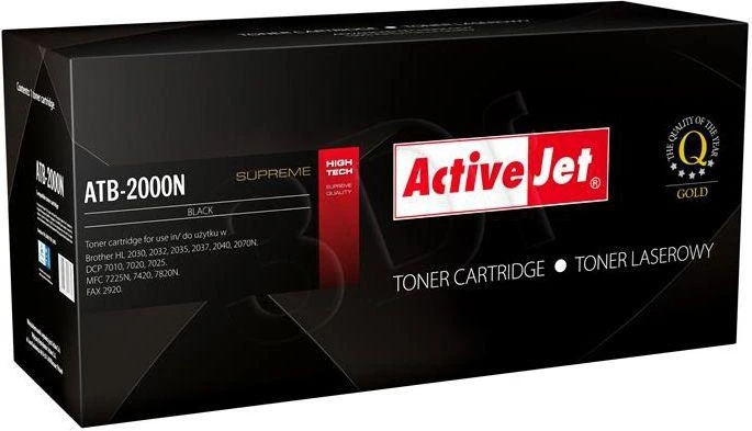 ActiveJet TONER, skirtas Brother lazeriniam spausdintuvui (TN-2000) juodas