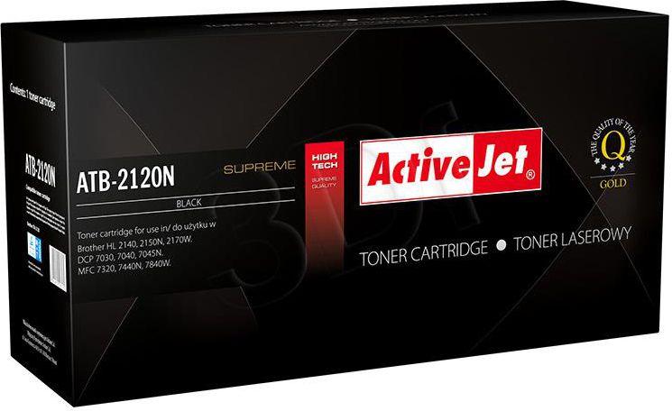 ActiveJet TONER, skirtas Brother lazeriniam spausdintuvui (TN-2120) juodas