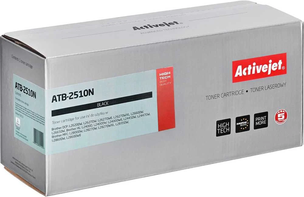 „Activejet ATB-2510N“ toneris (pakeičia „Brother TN2510“; „Supreme“; 1200 puslapių; juodas)