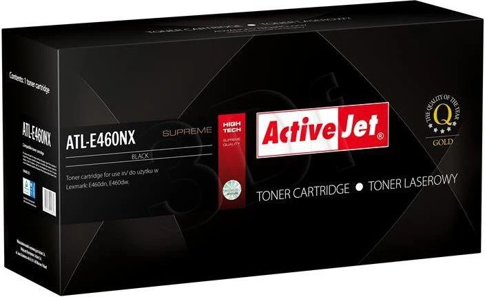 Tonerio Kasetė - Activejet ATL-E460N 15000 Puslapių Juoda
