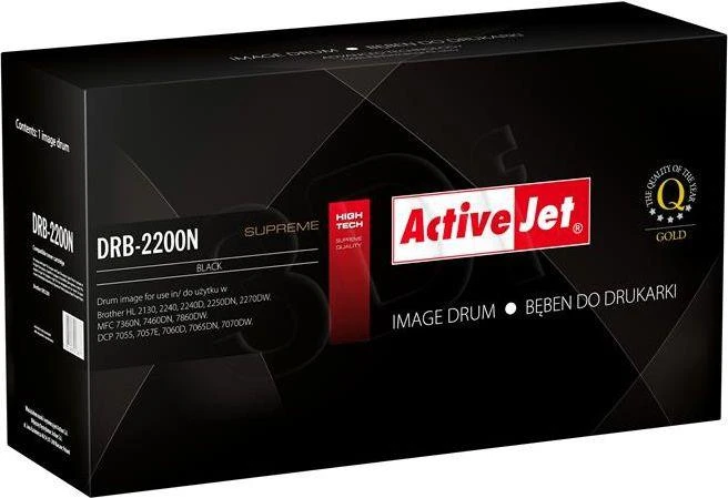 Drum Activejet DRB-2200N (pakaitinis Brother DR-2200, Supreme, 12000 psl., juodas)