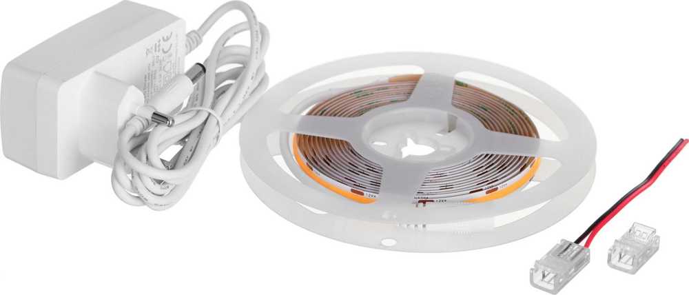 LED Juosta - Activejet AJE-COB 3m Viduje Šaltai Balta