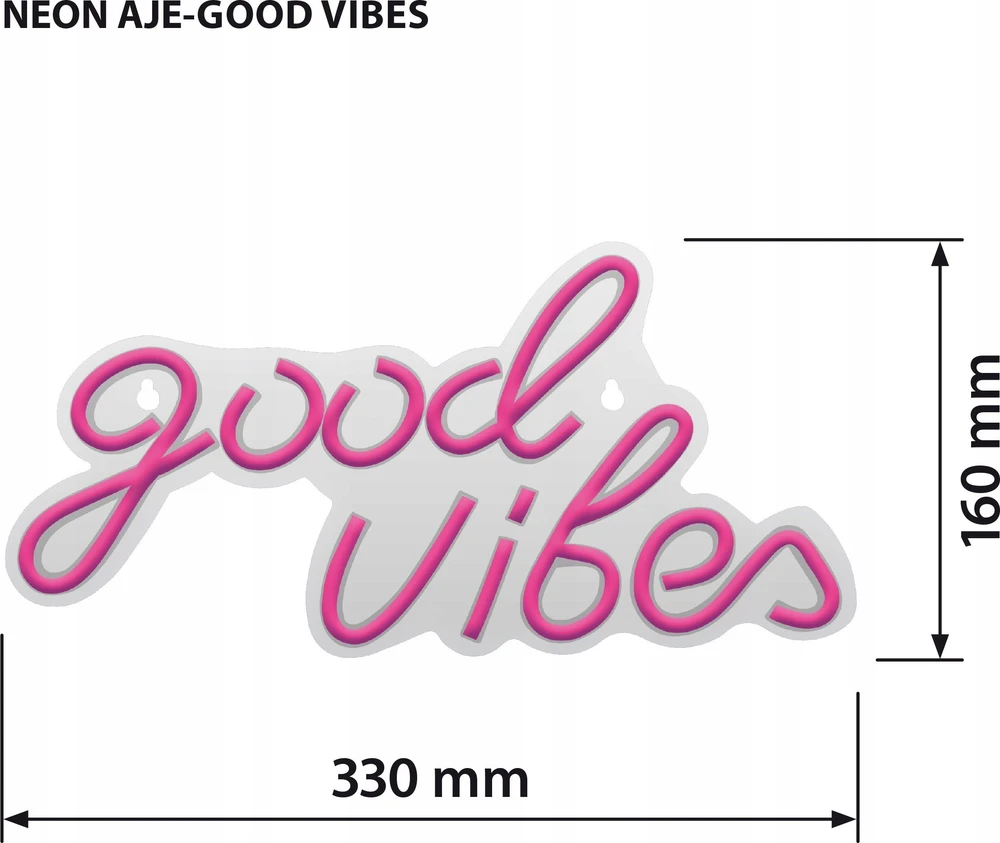 ActiveJet Aktyvuota AJE-NEON VIBES LED neoninė iškaba