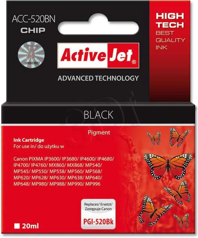 ACTIVEJET PGI-520Bk juoda rašalinė