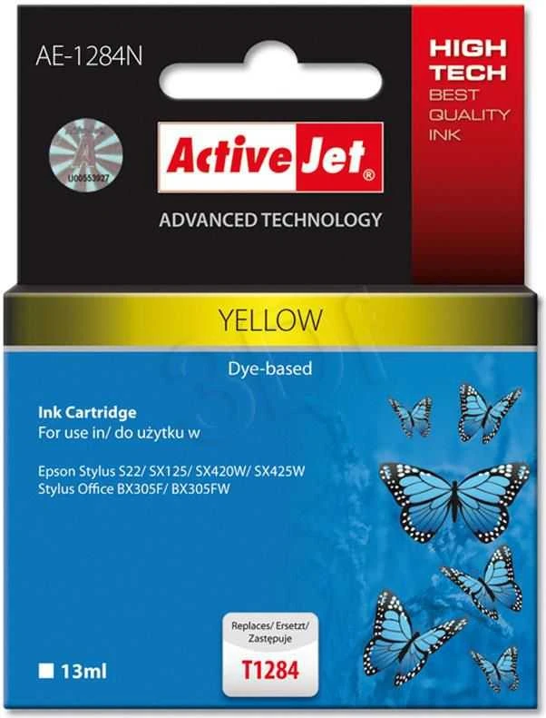 Spausdintuvo Kasetė - Activejet AE-1284N, Geltona
