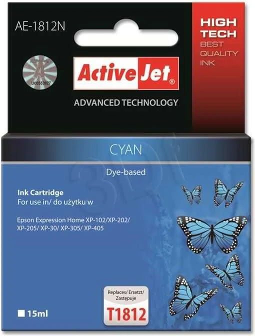 ACTIVEJET T1812 melsva rašalinė (EPSON)