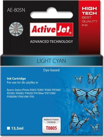 Rašalinė Kasetė - Activejet AE-805N Supreme, Šviesiai Mėlyna