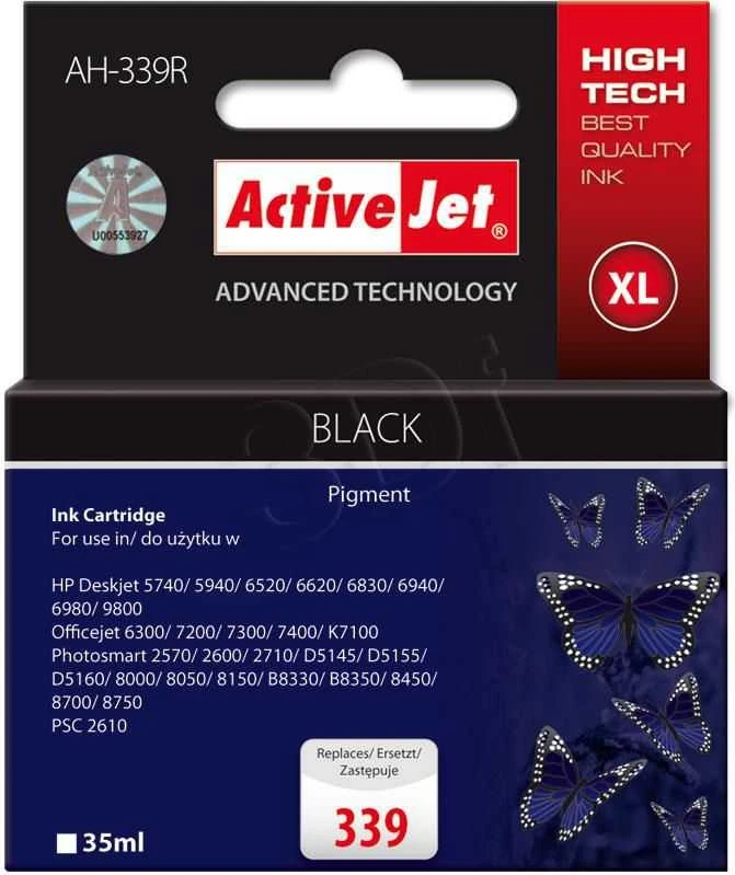 Rašalo Kasetė - Activejet AH-339R 35 ml Juoda