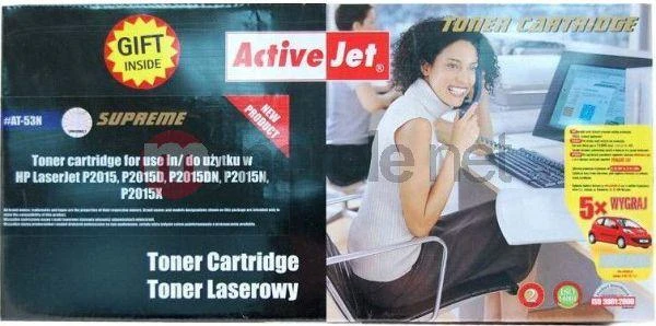 Spausdintuvo Toneris - Activejet ATH-53N, Juodas