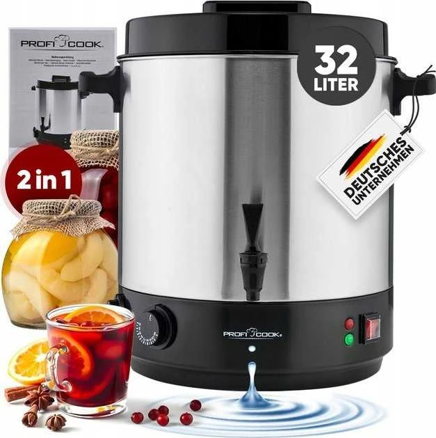 Profi Cook ProfiCook PC-EKA 1283 konservavimo katilas 32 L 2100 W