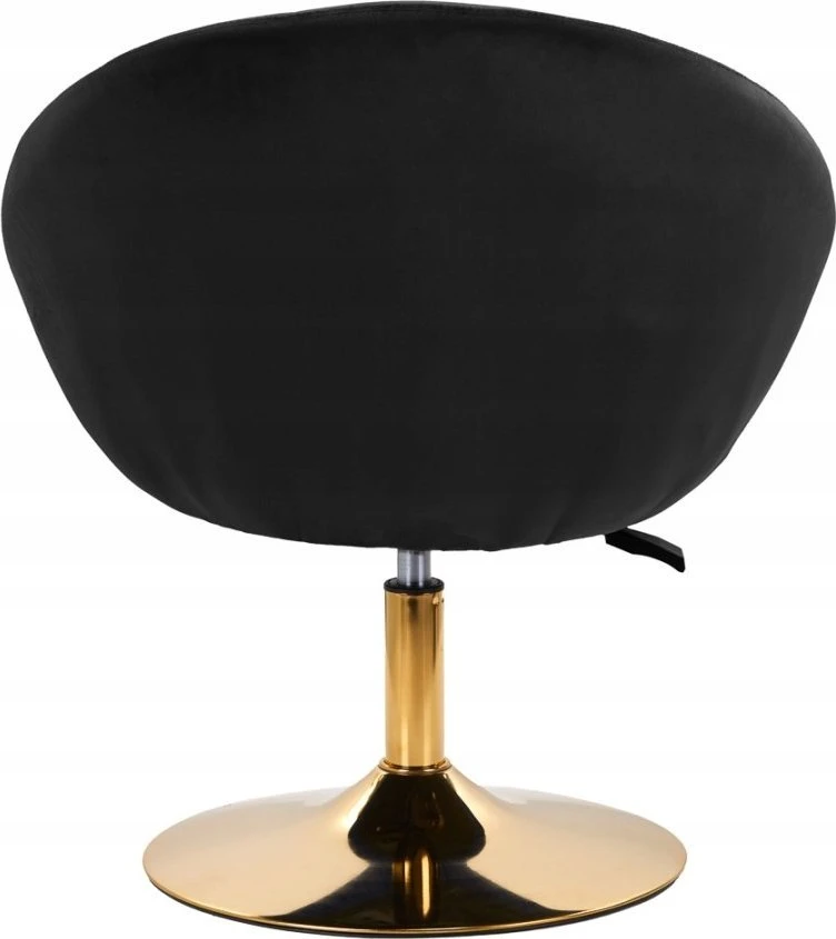 Activeshop Pasukamas fotelis 4Rico QS-BL12G Velvet Juodas