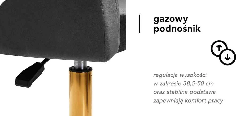 Activeshop Pasukamas fotelis 4Rico QS-BL14G Velvet Pilkas