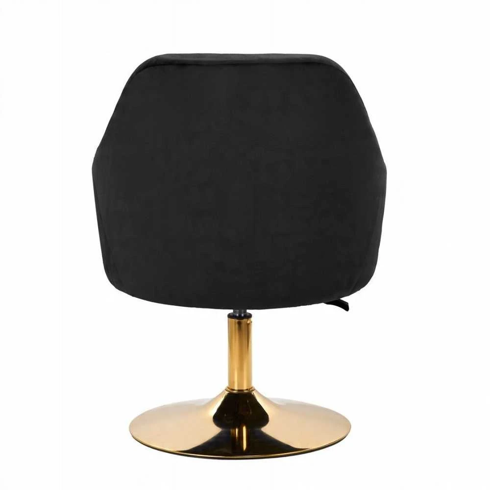 Activeshop Pasukamas fotelis 4Rico QS-BL14G Velvet Juodas