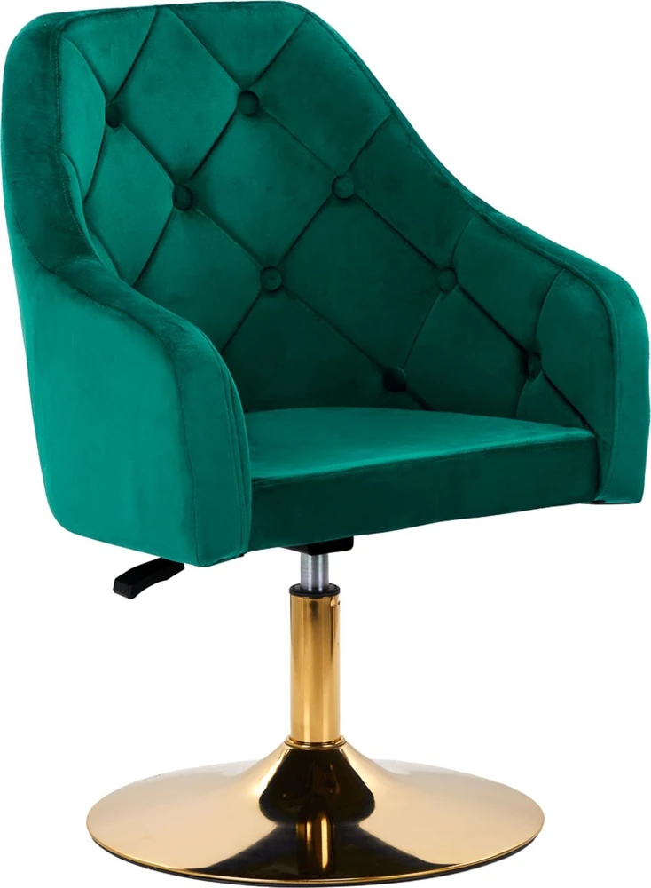 Activeshop Pasukamas fotelis 4Rico QS-BL14G Velvet Žalias