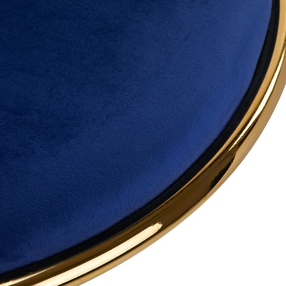 Activeshop Biuro kėdė su ratukais 4Rico QS-GW01G Velvet Mėlyna