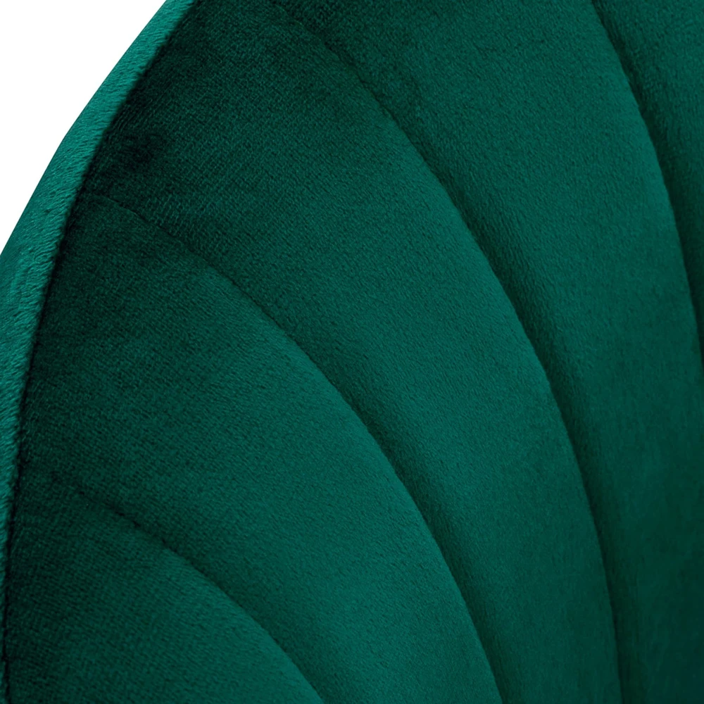 Fotelis Activeshop Biuro kėdė su ratukais 4Rico QS-OF212G Velvet Žalias