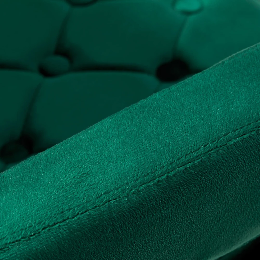 Activeshop Biuro kėdė su ratukais 4Rico QS-OF213G Velvet Žalias