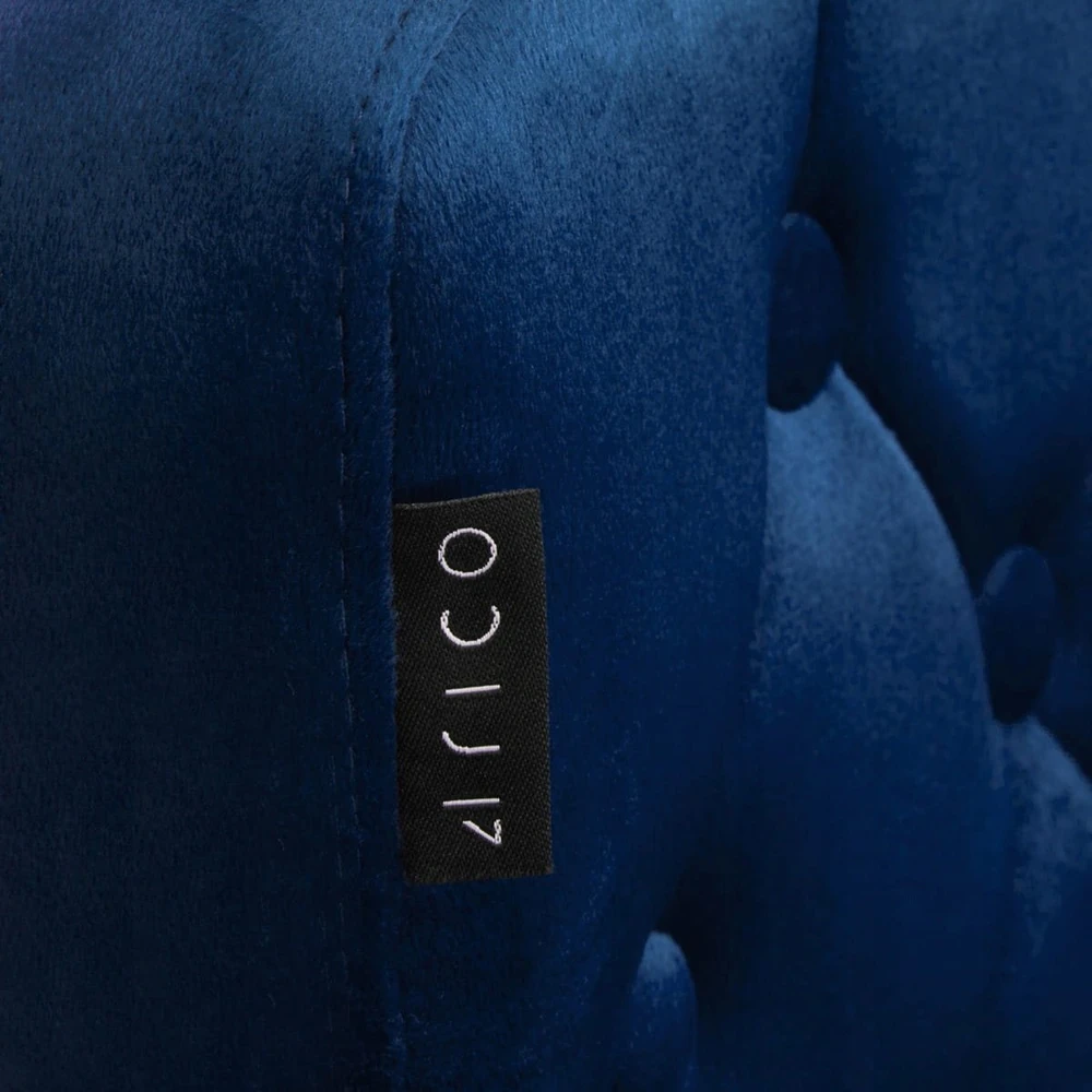 Activeshop Biuro kėdė su ratukais 4Rico QS-OF213G Velvet Mėlyna
