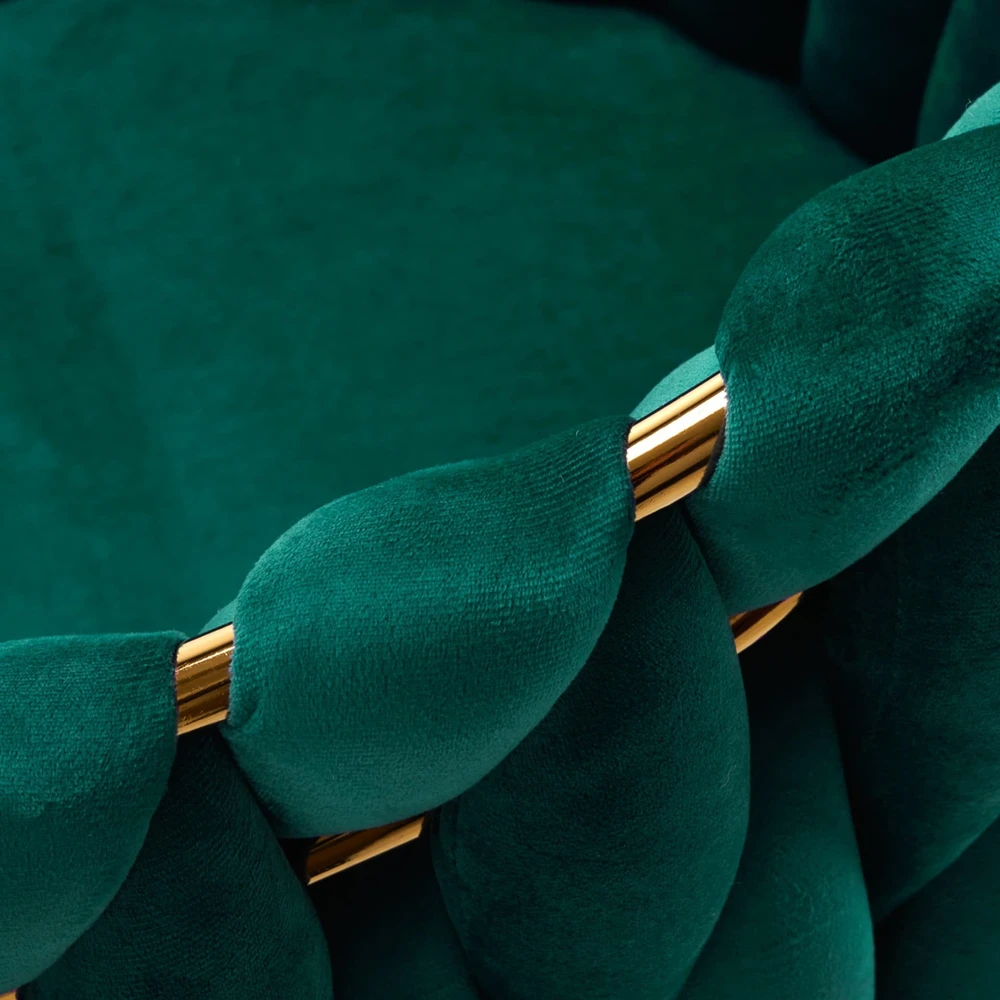 Activeshop Fotelis 4Rico QS-GW06G Velvet Žalias