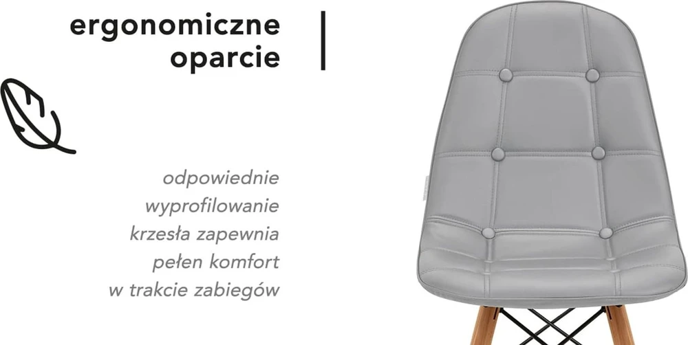 Activeshop Kėdė 4Rico QS-185 Scandi Pilkas