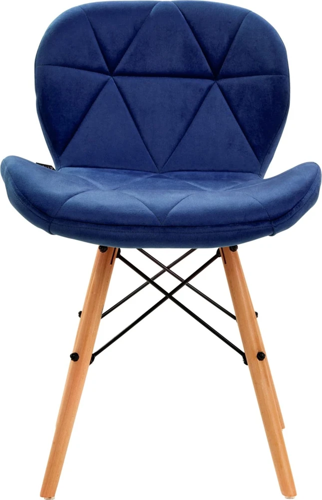 Activeshop Kėdė 4Rico QS-186 Scandi Velvet Mėlyna